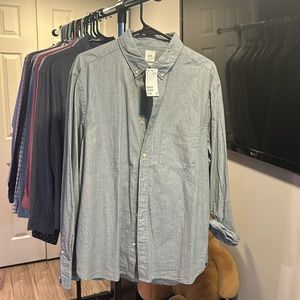 H&M Cotton long sleeve button up